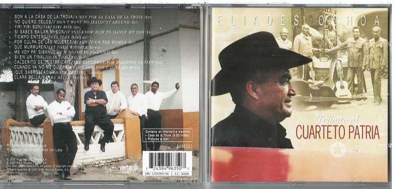 Eliades Ochoa -Tributo al Quarteto Patria CD