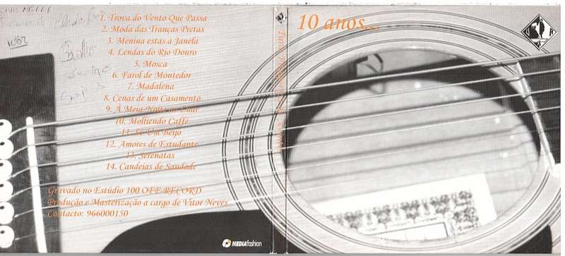 Tuna Pitagórica De Avintes  10 Anos...CD Digipak