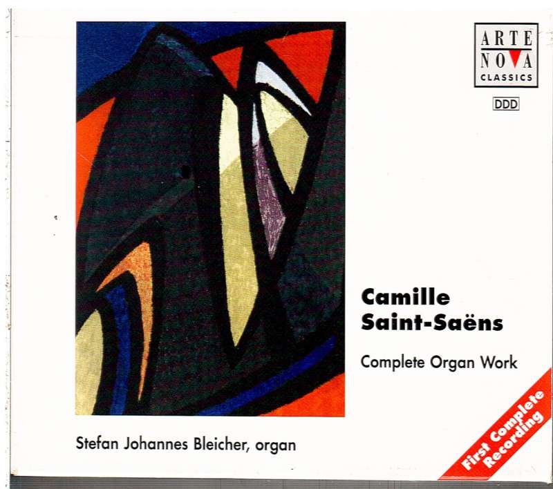 Camille Saint-Saëns: Complete Organ Work - Stefan Johannes Bleicher (Organ) 4 CD Box set