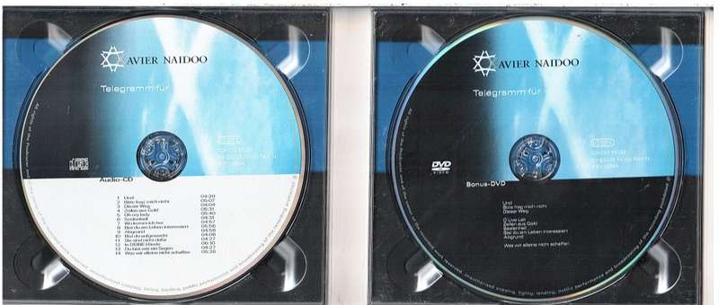 Xavier Naidoo - Telegramm für X (CD + DVD)