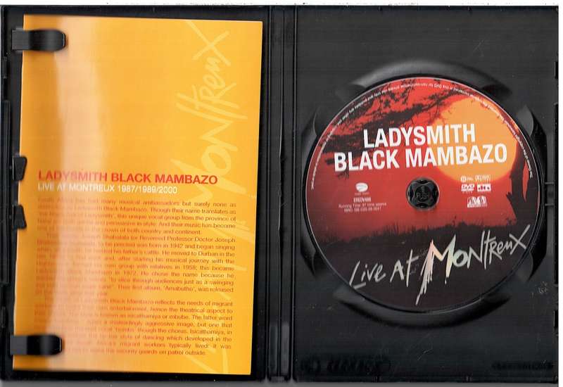 Ladysmith Black Mambazo - Live At Montreux 1987/1989/2000 DVD