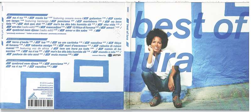Lura - Best of Lura CD + DVD set [3 panel foldout sleeve]