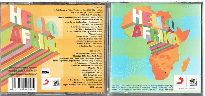 Hello Afrika 2 CD Set - Various Artists