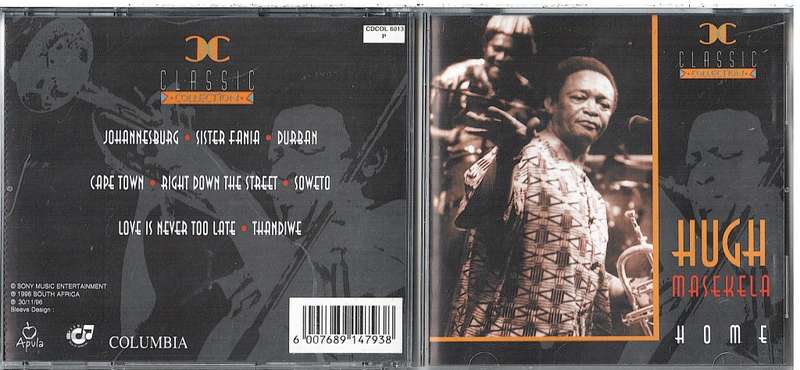 Hugh Masekela - Home CD