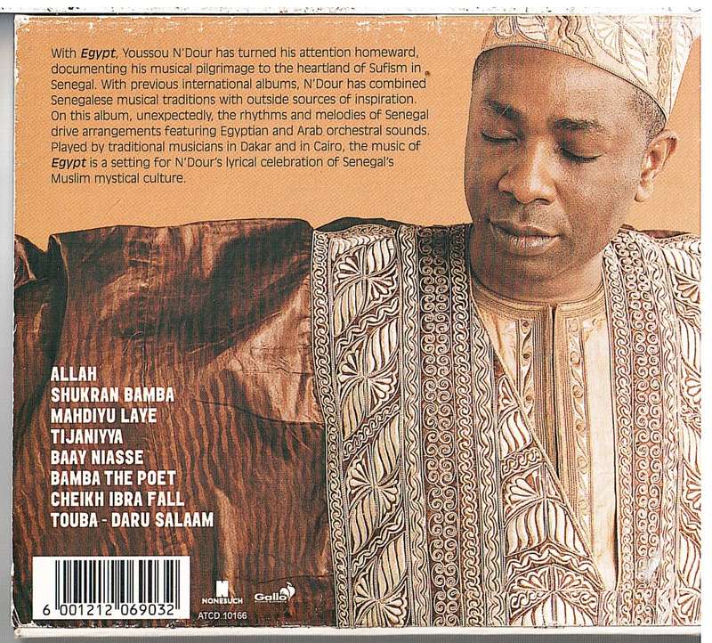 Youssou N'Dour - Egypt CD