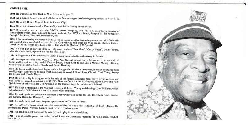 Count Basie and his Orchestra 1944-1956 CD