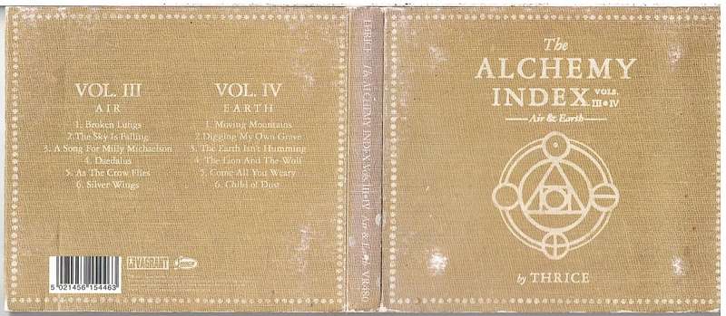 Thrice  The Alchemy Index Vols III & IV: Air & Earth 2 CD [Digipak]