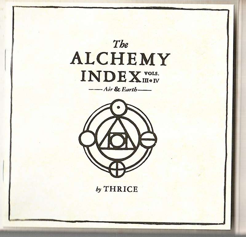 Thrice  The Alchemy Index Vols III & IV: Air & Earth 2 CD [Digipak]