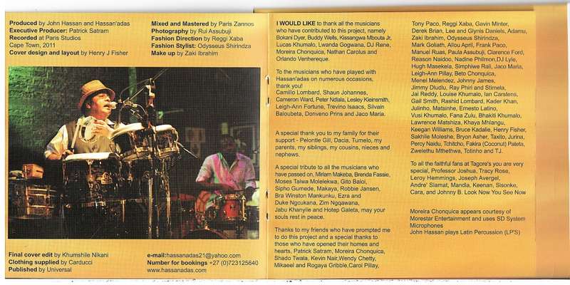 Hassan'adas - Look Now CD