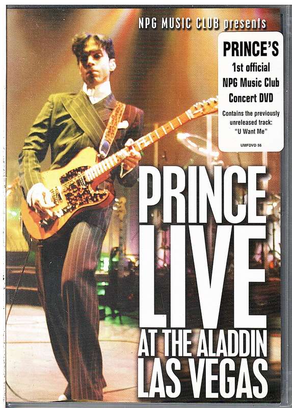 Prince Live at the Aladdin Las Vegas DVD