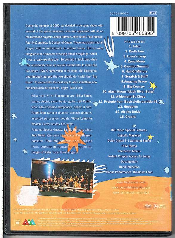 Bela Fleck & The Flecktones Live at The Quick DVD