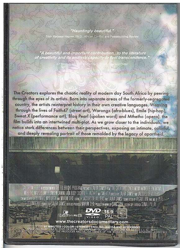The Creators: South Africa Through The Eyes of its Artists DVD