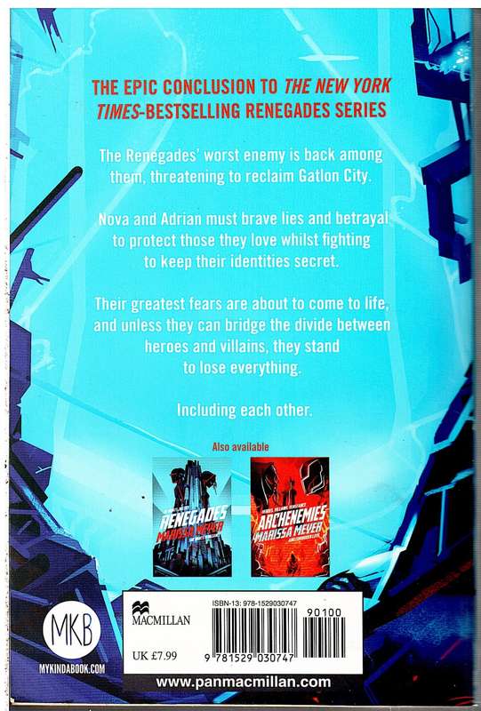 Renegades 03: Supernova - Marissa Meyer