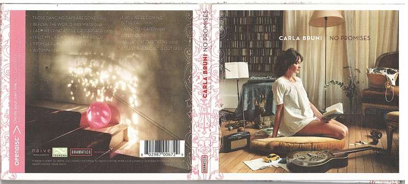 Carla Bruni  No Promises CD