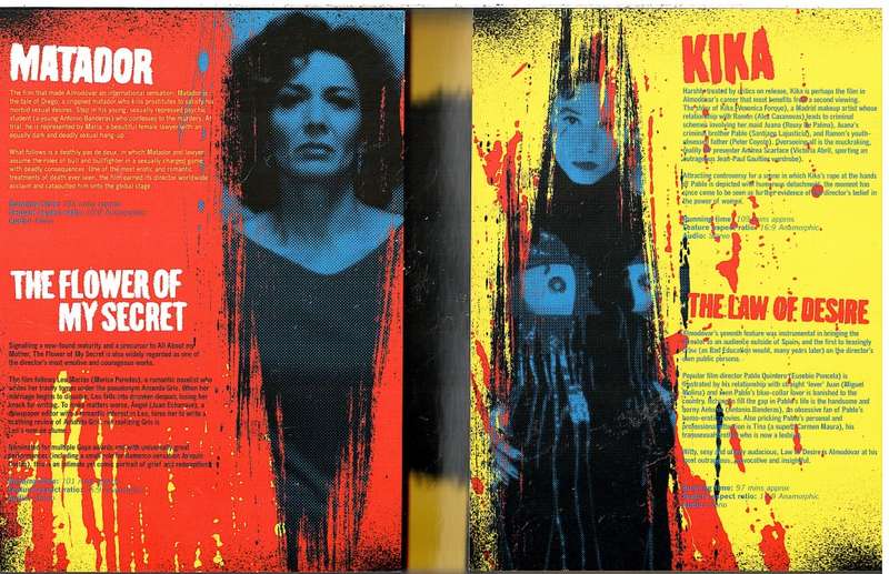 Almodovar: The Collection Vol 2 4 DVD Set