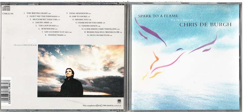 Spark To A Flame: The Very Best Of Chris De Burgh CD