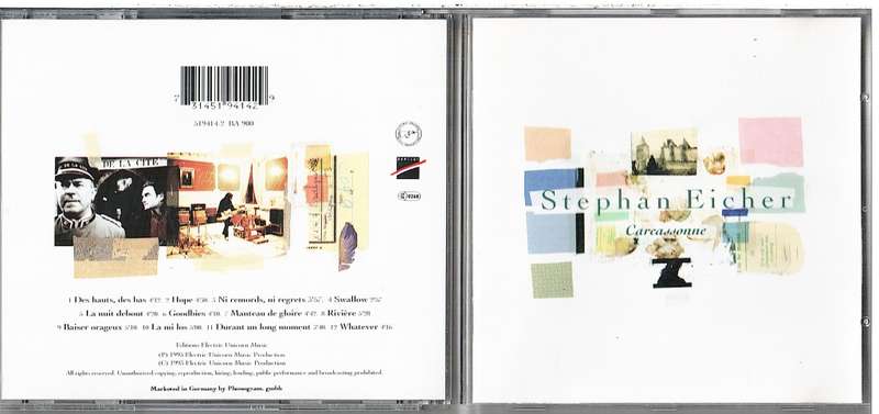 Stephan Eicher - Carcassonne CD