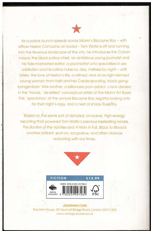 Back to Blood - Tom Wolfe