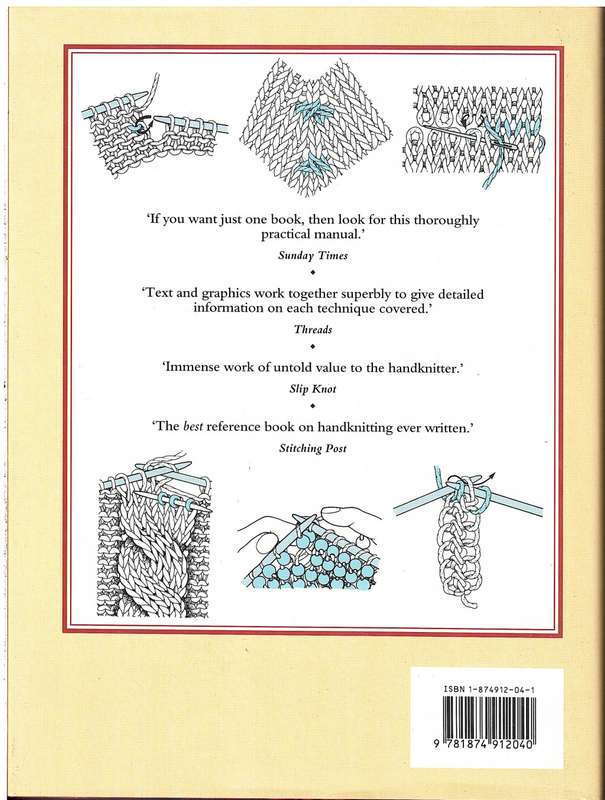 The Handknitter's Handbook - Montse Stanley