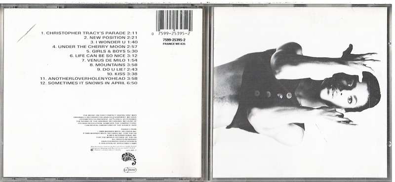 Prince and the Revolution - Parade (Music from the Motion Picture UNDER THE CHERRY MOON) CD