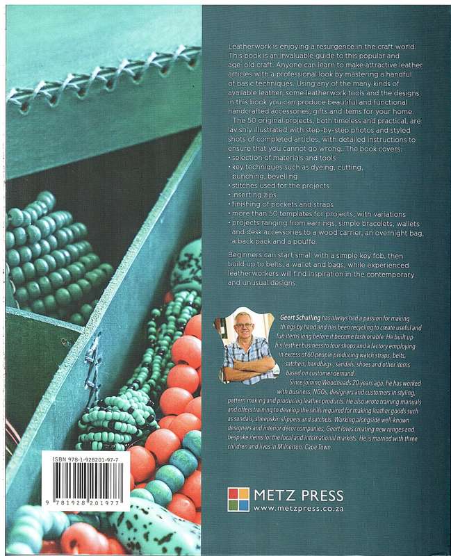 Anyone can do Leatherwork: Inspiration, Techniques and 50 Hand-sewn Projects - Gert Schuiling