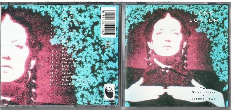 Lene Lovich - The Stiff Years Volume Two CD [UK IMPORT]