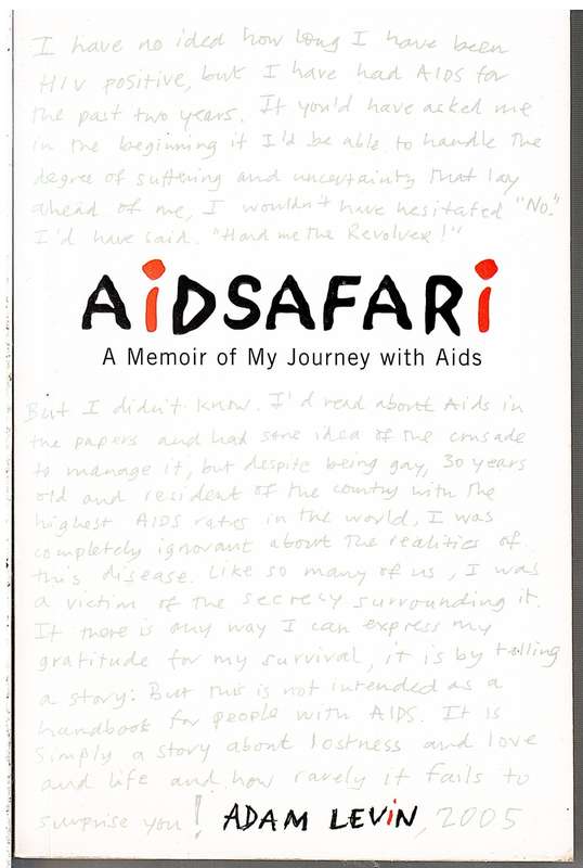 Aidsafari: A Memoir of My Journey with AIDS - Adam Levin
