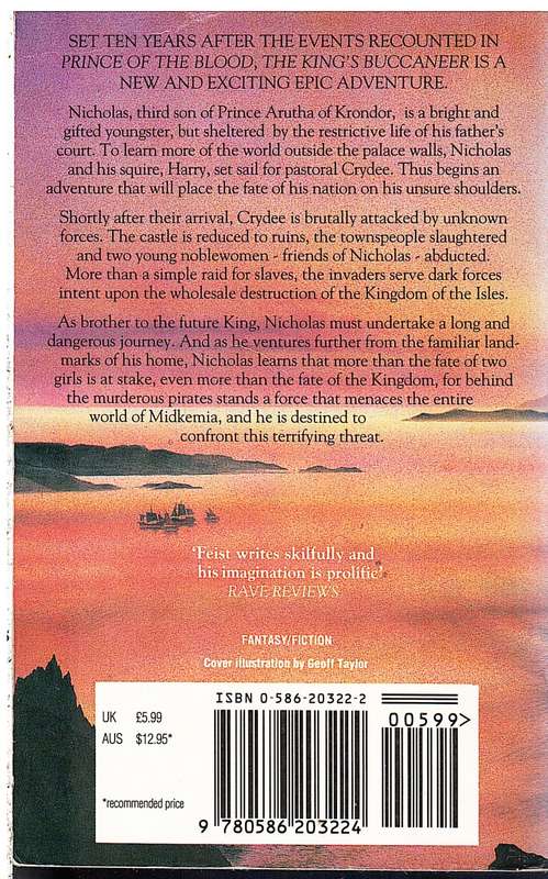 Krondor's Sons 02: The King's Buccaneer (A Riftwar Cycle Novel) - Raymond E Feist