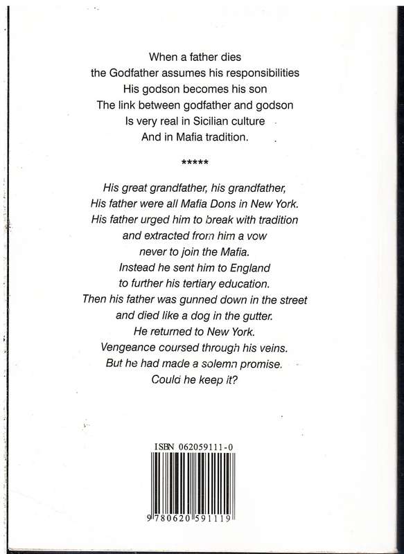 Godson - Antonino Rosario Scalabrino[INSCRIBED BY AUTHOR]