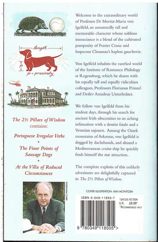The 2 1/2 Pillars of Wisdom (The Von Igelfeld Trilogy) - Alexander McCall Smith
