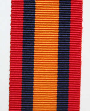Queen's South Africa Medal Full Size Ribbon