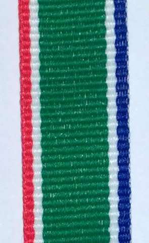 SANDF Long Service Miniature Medal Ribbon.