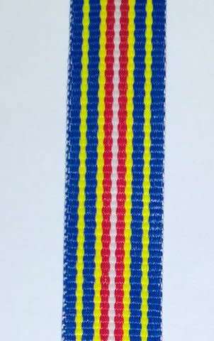 SAPS(SA Police) 40 Year Loyal Service Medal Miniature Ribbon