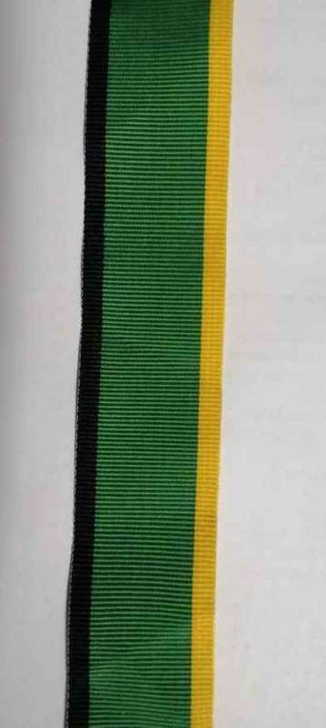 Long Service medal: gold 1996-2003 30 years service in Umkhonto we Sizwe SA ribbon