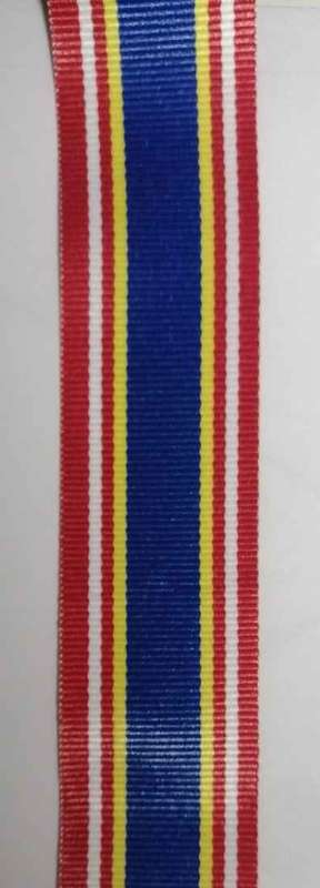 South African Police Service 10 Year Loyal service medal full size ribbon