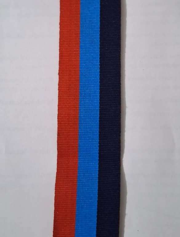 Transkei Defence Force 10 years Faithful Service Ribbon