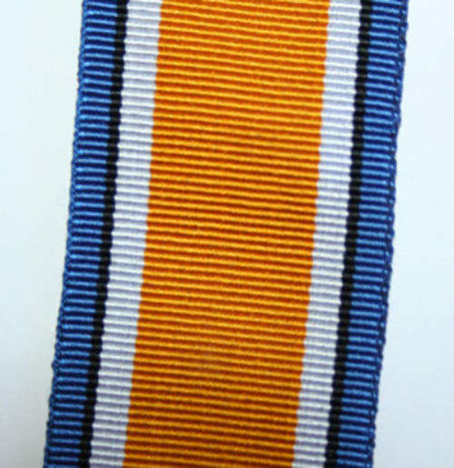 British War Medal 1914-20 Full Size Cotton Ribbon