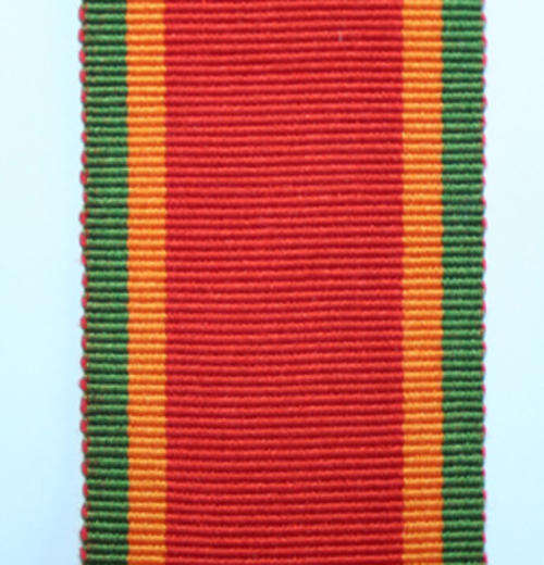 Africa Service Medal Full Size Ribbon.