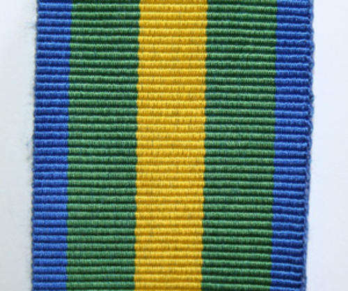 Venda Defence Force Gold Medal for Long Service Full Size Ribbon