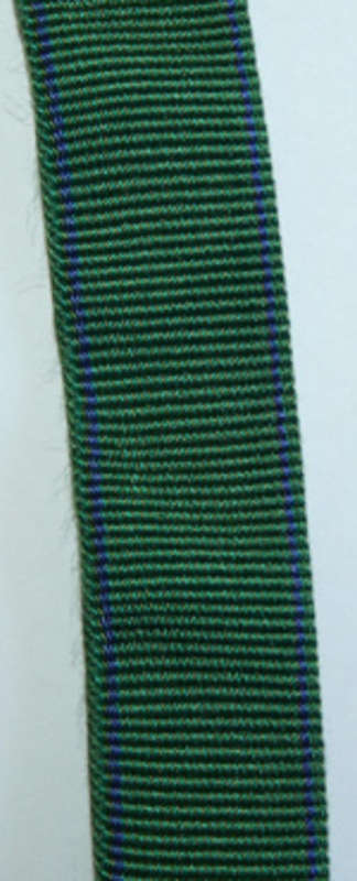 SADF Good Service 10 Year Bronze Citizen Force Miniature Medal Ribbon
