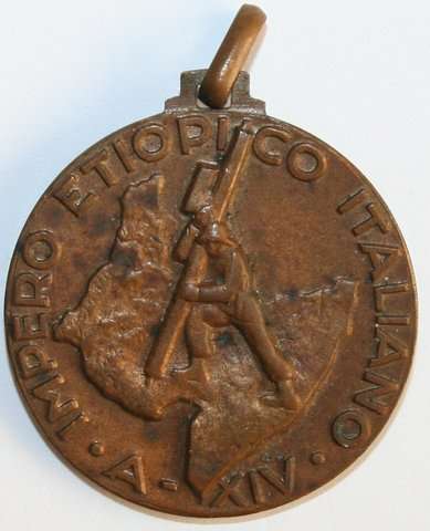 Italian Medal Impero Etiopico Italiano XIV Italy