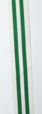 SADF Good Service 20 Year Silver Miniature Medal Ribbon.