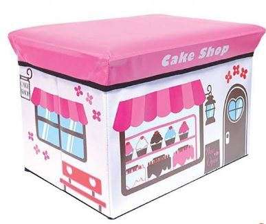 OTTOMAN STORAGE - LARGE - KIDS - CAKE SHOP - BEST QUALITY - MASSIVE DISCOUNT