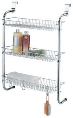 BATHROOM STORAGE BASKET OVERDOOR PANTRY BEDROOM GADGET UTILITY  ORGANISER RACKS