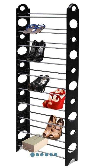 ORGANIZER SHOE RACK 10 TIER RACKS SHOES GADGETS CUPBOARDS STORAGE