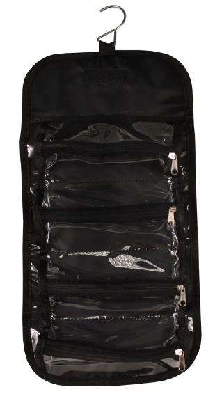 BAG COSMETIC ORGANISER ROLL UP - GIRLS GADGETS TRAVEL STORAGE