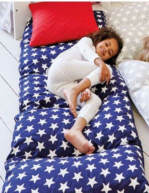 MATTRESS PILLOW SINGLE KIDS MATTRESSES CAMPING SLEEPOVER GADGETS OUTDOOR
