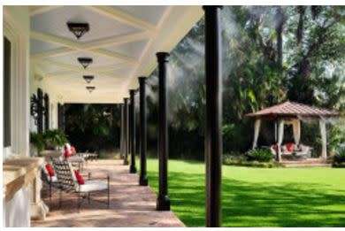 PATIO COOLING GADGETS MISTING SYSTEM CAMPING OUTDOOR MIST PLANTS FLOWERS GARDEN