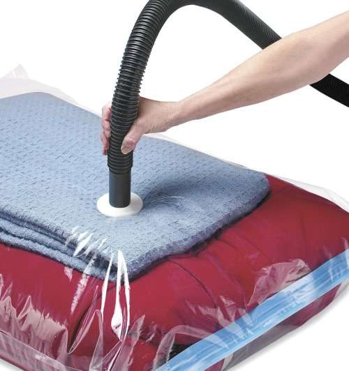 STORAGE VACUUM BAGS LARGE - BLANKETS LINEN - 4 PIECE STORING BAG HOMEWARE ORGANISATION CUPBOARDS