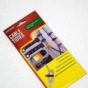 CABLE TIDIES VELCRO REUSABLE HOOK AND LOOP STORAGE ORGANISERS ¿ ELECTRONIC GADGET ACCESSORIES